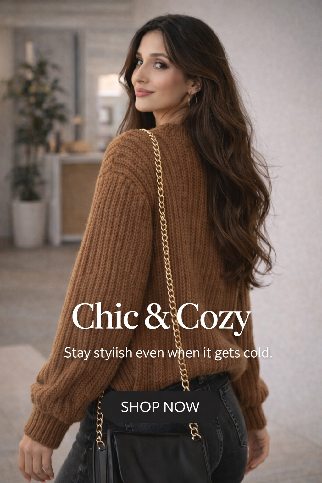 Midnight Luxe Knit Sweater ✨ New Year Sale ✨